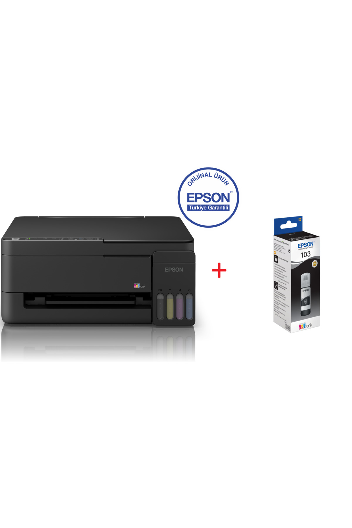 EcoTank L3250 Wi-Fi + Tarayıcı + Fotokopi Renkli Çok Fonksiyonlu Tanklı Yazıcı